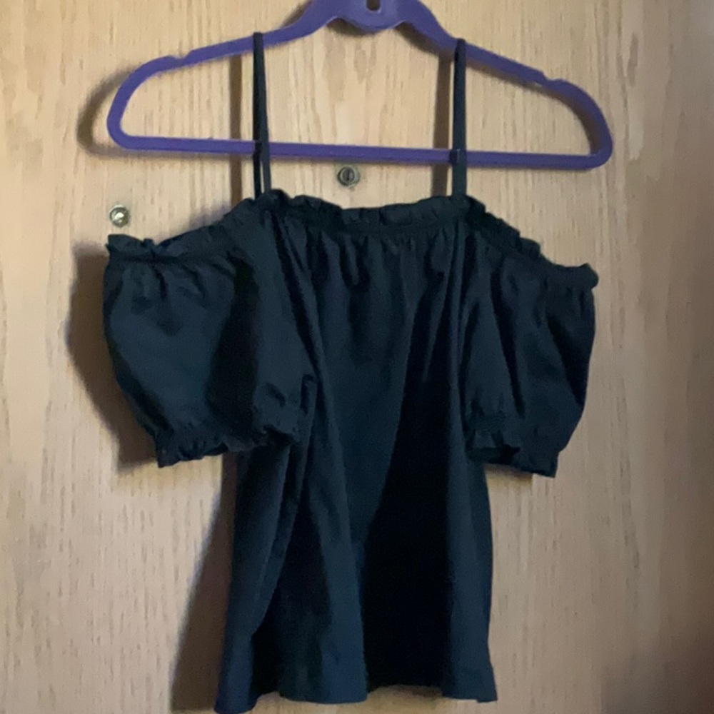 Summer Ruffle On/Off Shoulder Top - Picture 3 of 4